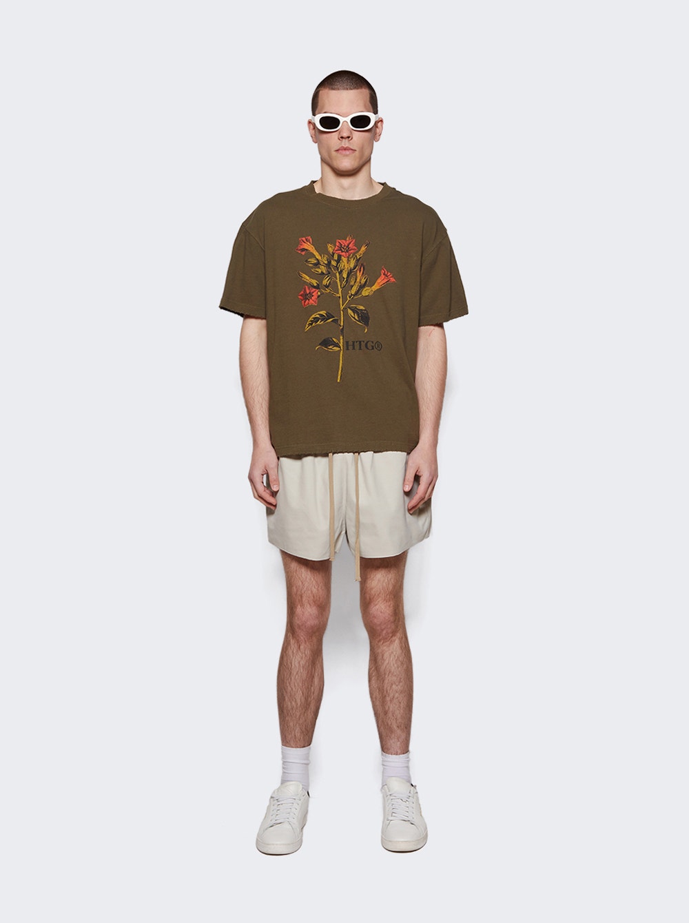 Men | Fear of God | Eternal Wool Nylon Shorts | Cement