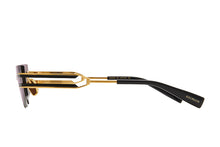 Unisex | Fixe Sunglass | Gold - Matte Black - Black | Dark Grey