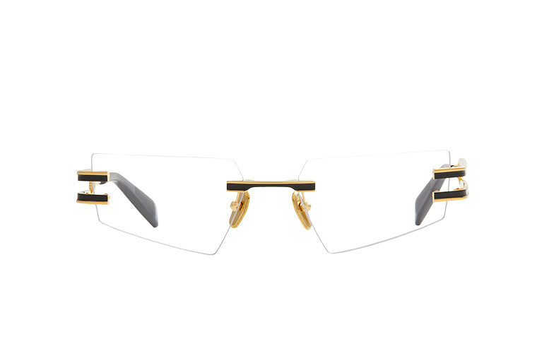 Unisex | Fixe Optical | Gold - Matte Black - Black | Clear