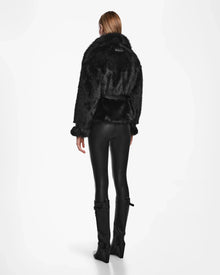 Women | CHLOE Faux Fur Jacket | Black