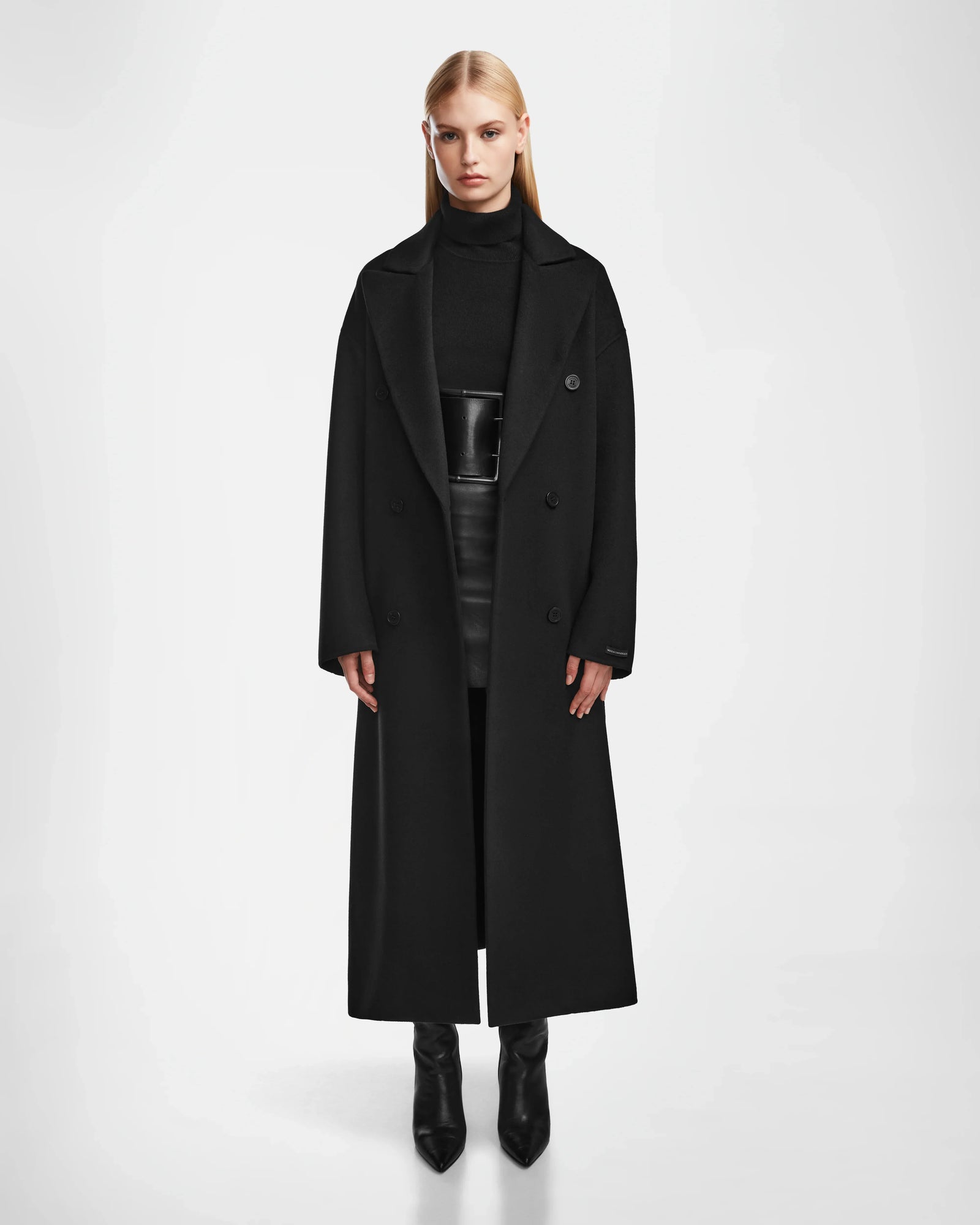 Women | LARA Wool Coat | Black
