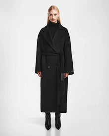 Women | LARA Wool Coat | Black