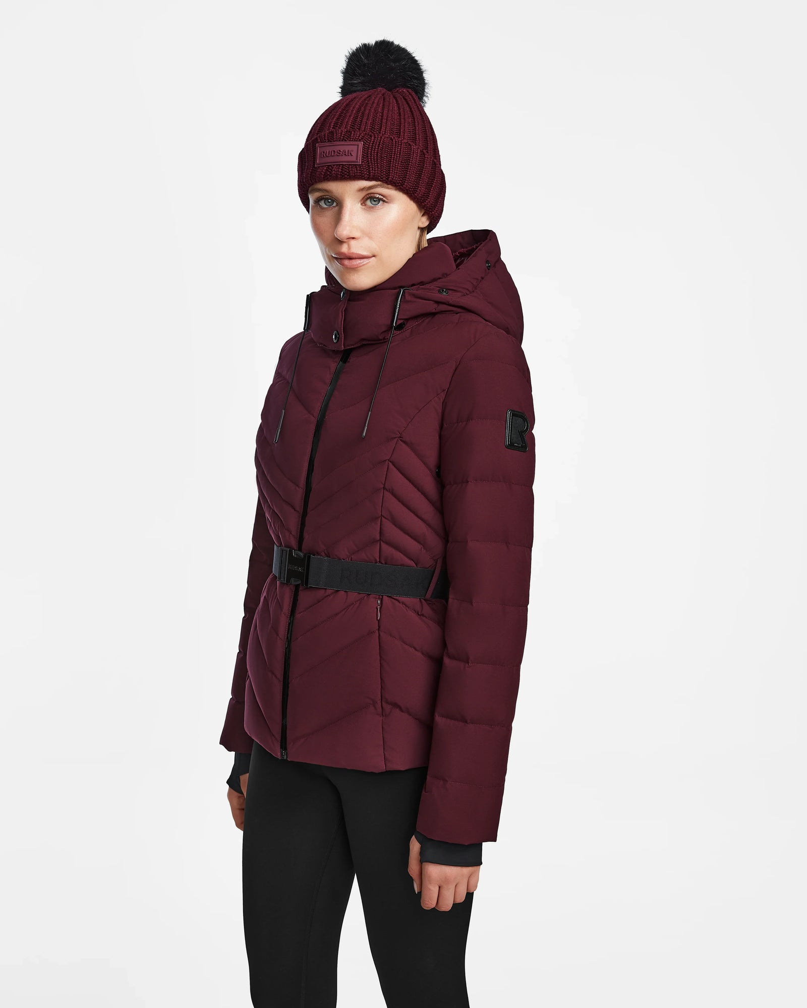Women | Down Puffer Mikky M L123520 | Wine