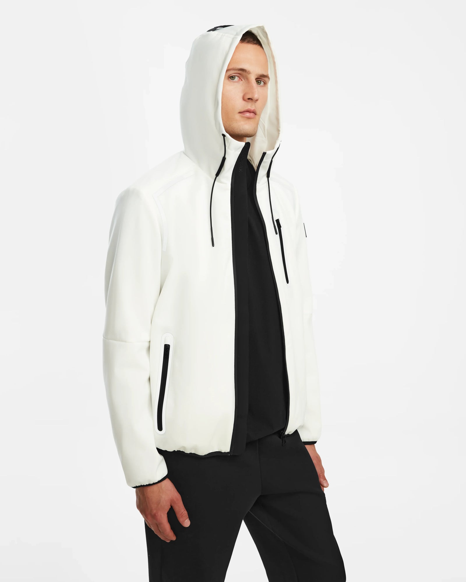 Men | SANTIAGO Windbreaker | Cotton White