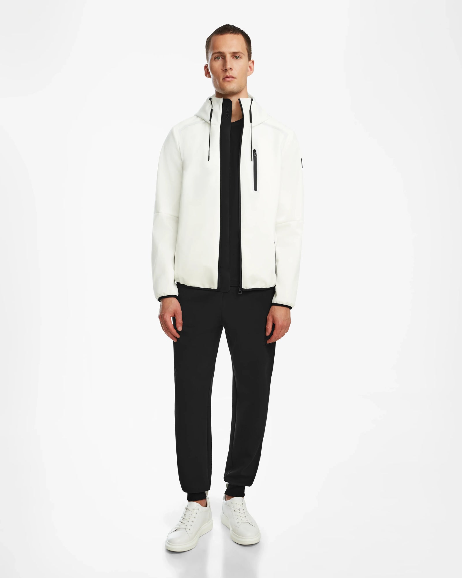 Men | SANTIAGO Windbreaker | Cotton White
