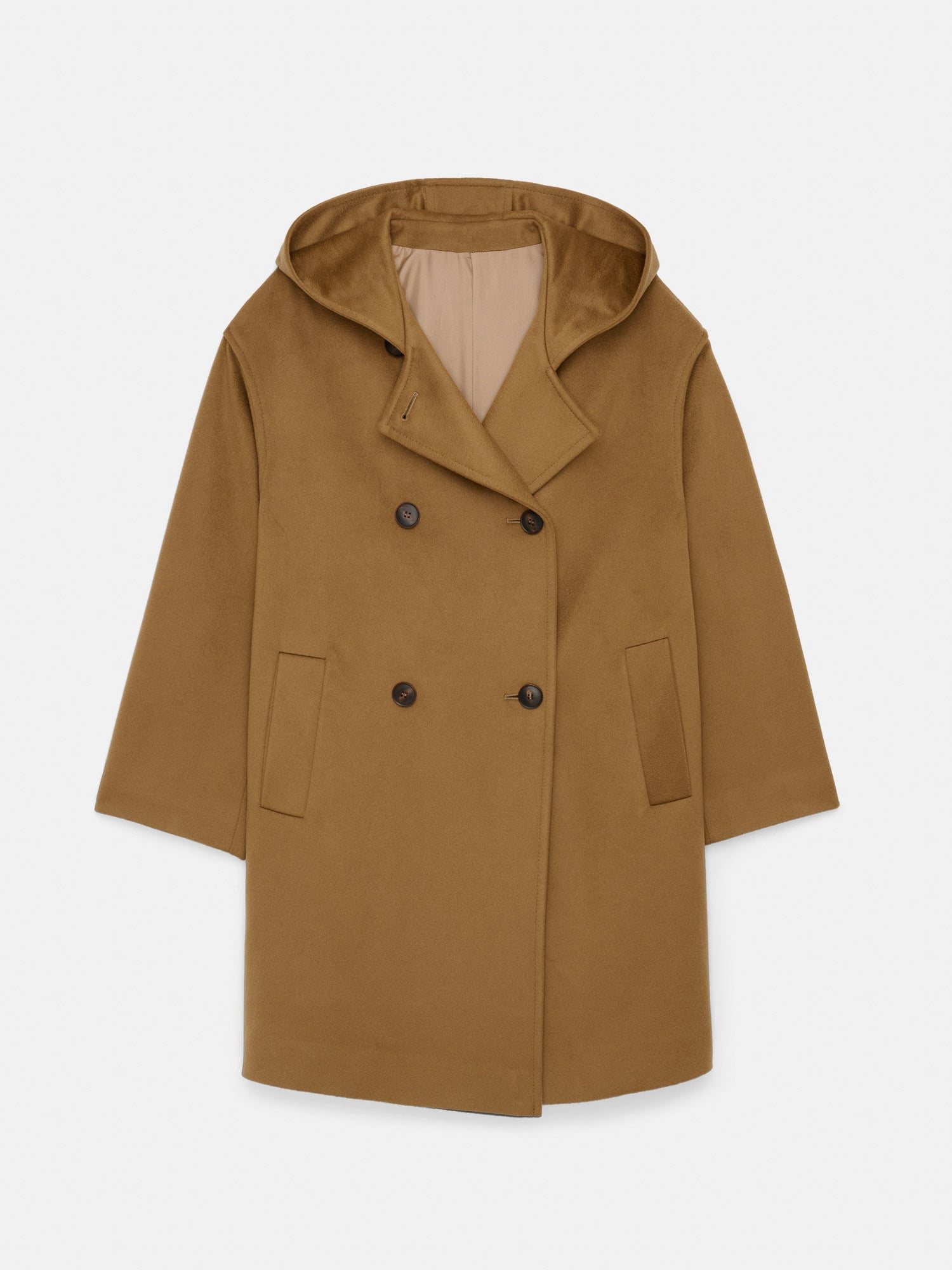 Women | Double Breasted Coat | Cashmere Vicuna