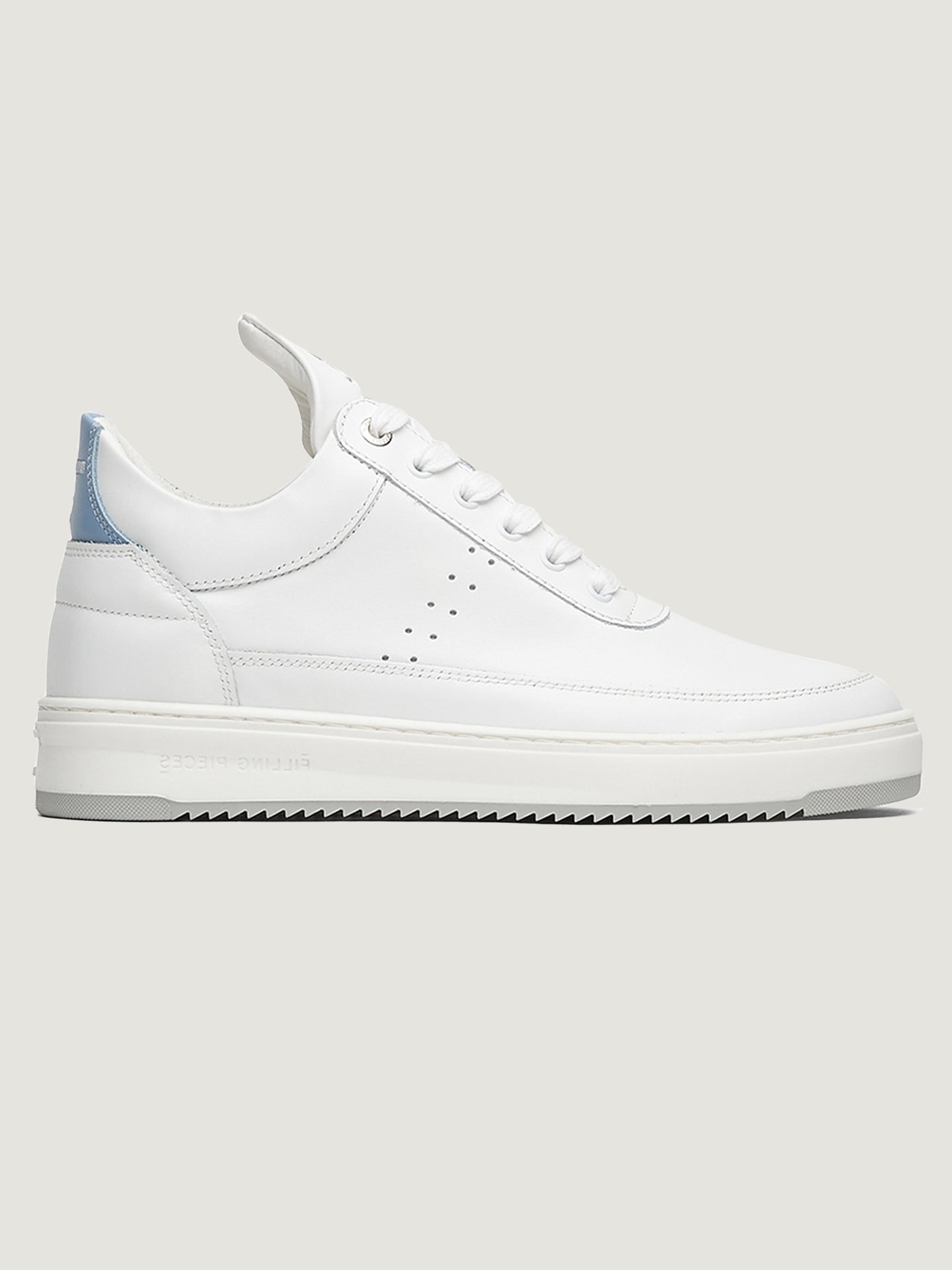 Filling Pieces | Low Top | Bianco Azure