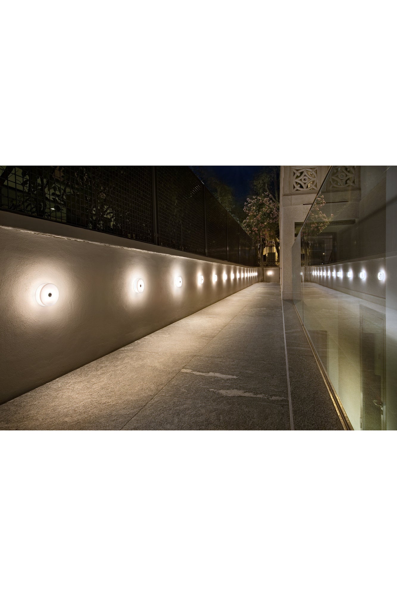 Mini Button Ceiling/Wall | Opal White