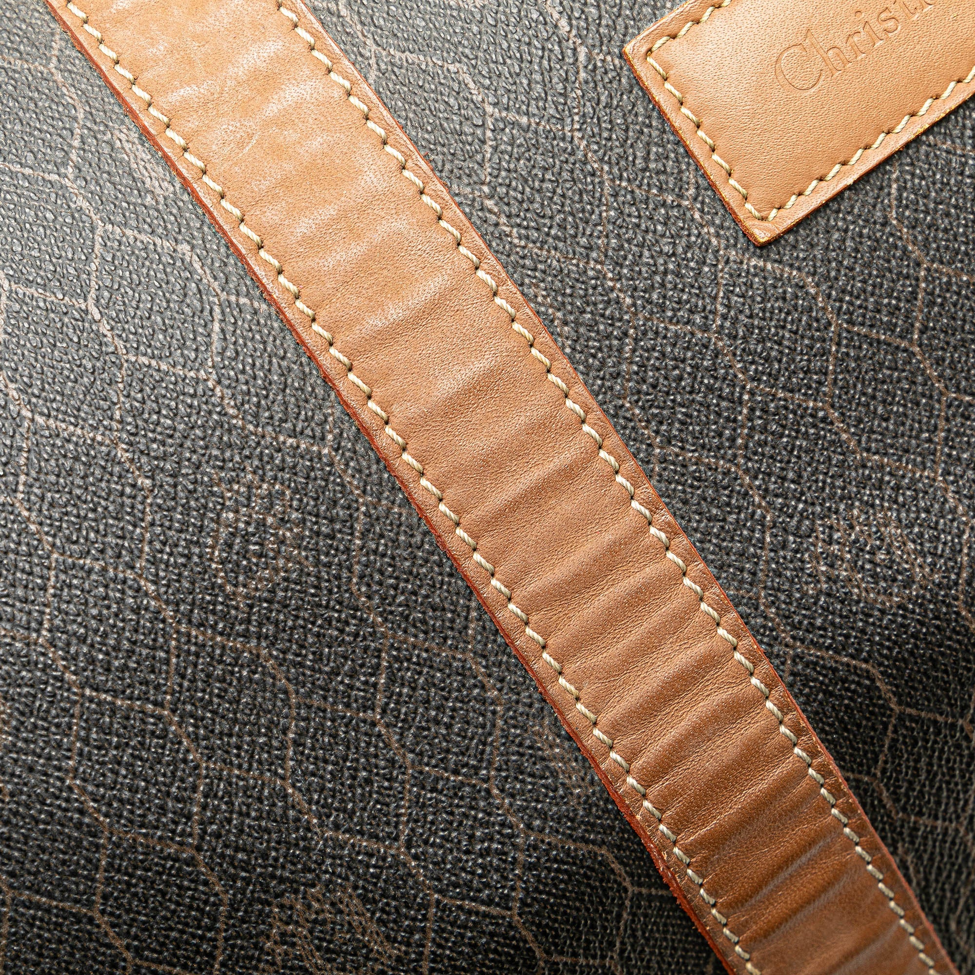 Dior | Pre-Owned Honeycomb Travel Bag | Black