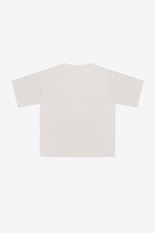 Crystal Cluster Flower T-Shirt | White