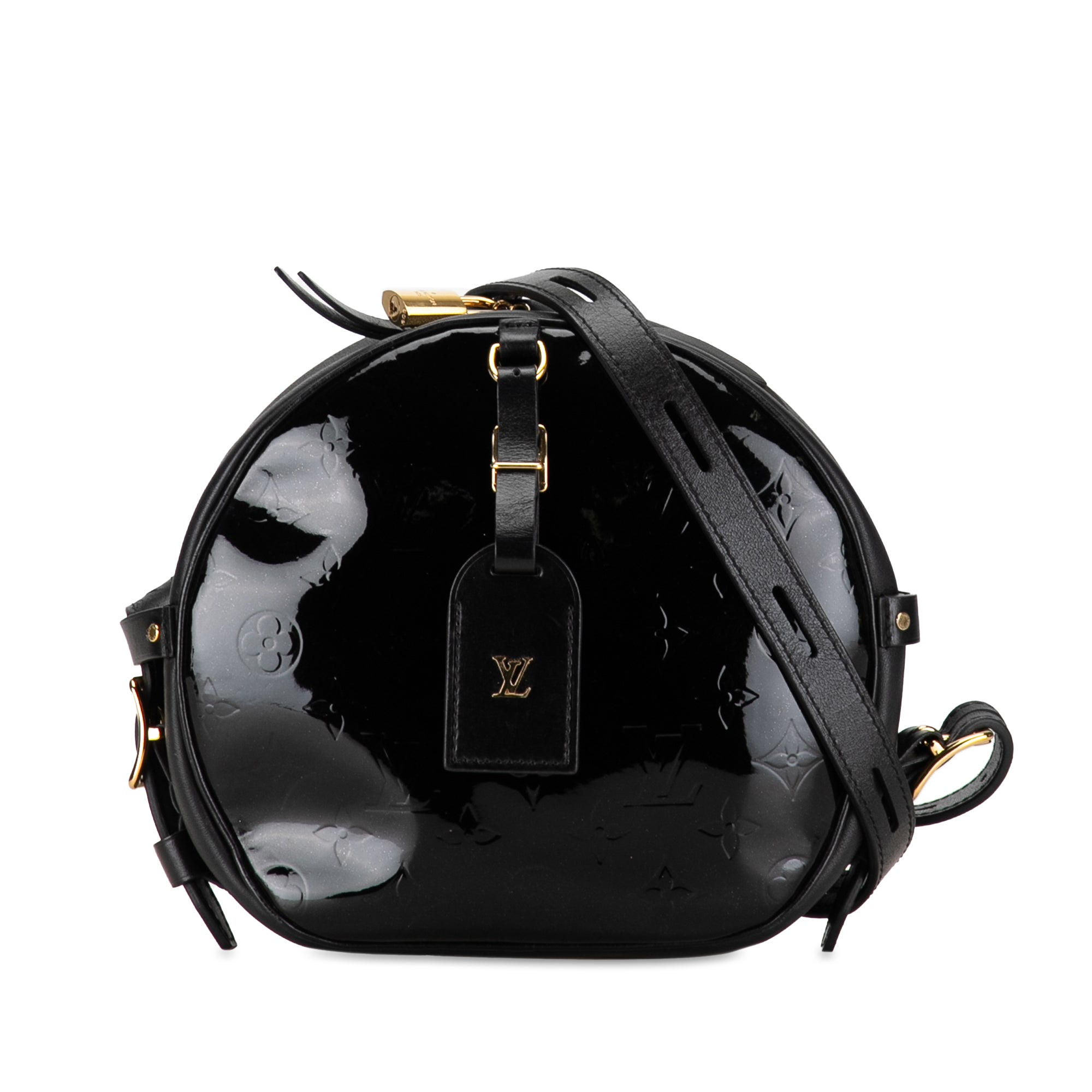 Louis Vuitton | Pre-Owned Monogram Vernis Boite Chapeau Souple MM | Black