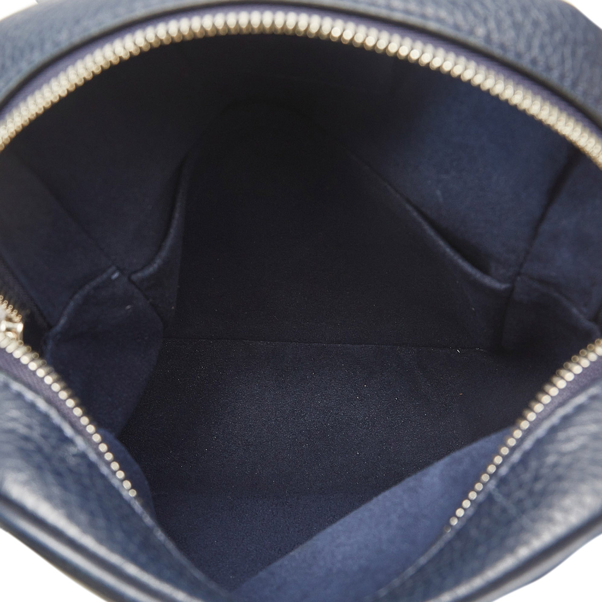 Louis Vuitton | Pre-Owned Taurillon Danube LV Circle PM | Blue/Dark Blue