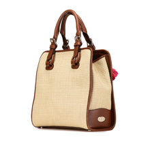 Celine | Pre-Owned Straw Handbag | Brown/Beige