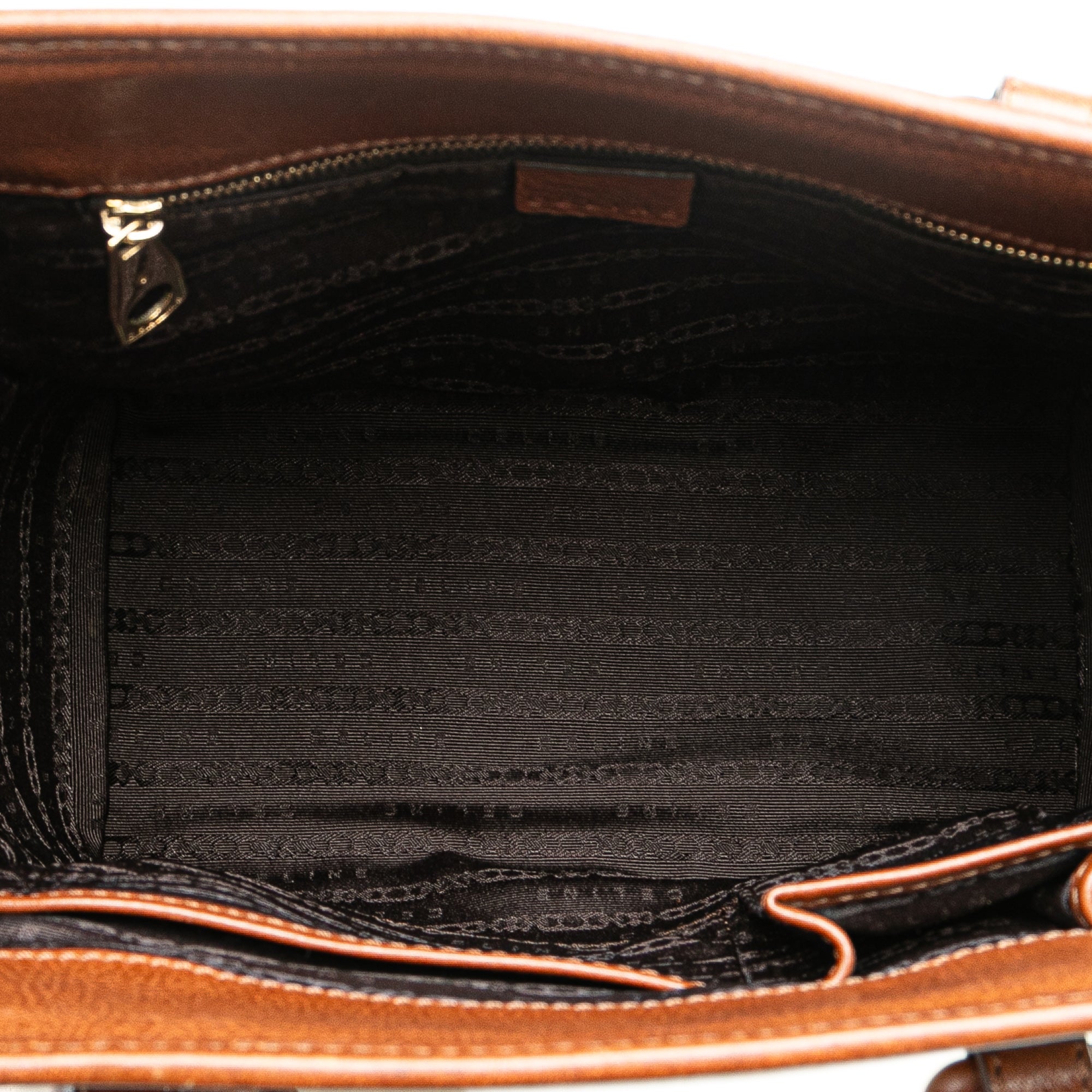 Celine | Pre-Owned Straw Handbag | Brown/Beige