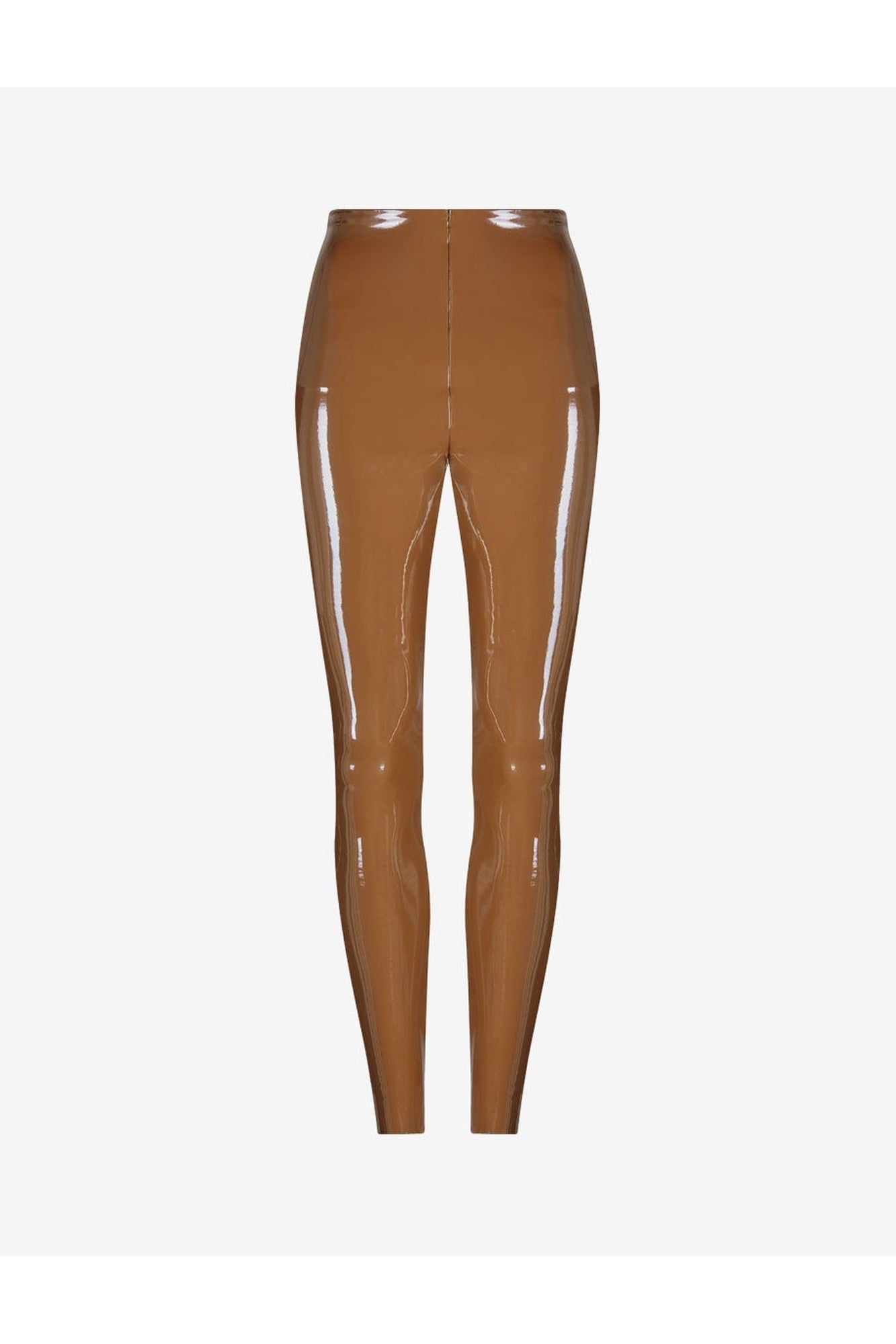 Faux Patent Leather Legging | Cinnamon