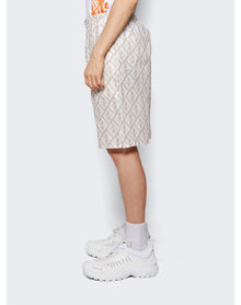 Fendi | Men | Linen Ff Logo Shorts | Nude