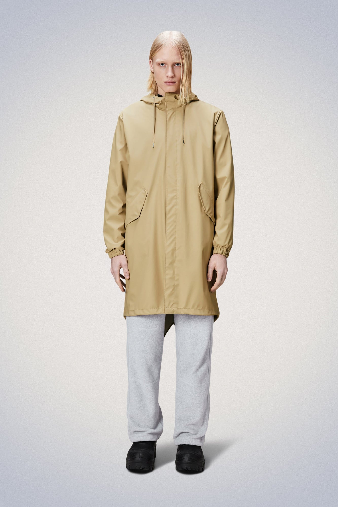 Rains Fishtail Parka Jackets 24 Sand