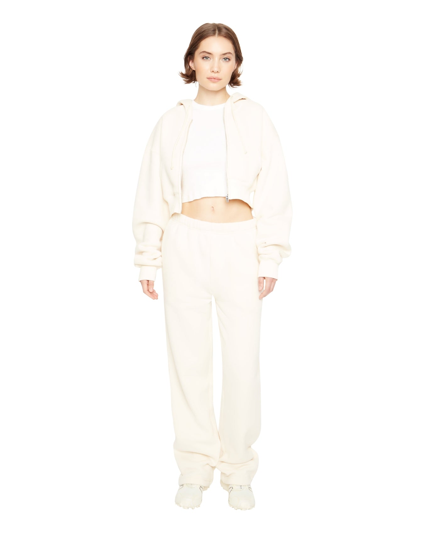 Flared Sweatpants | Ivory
