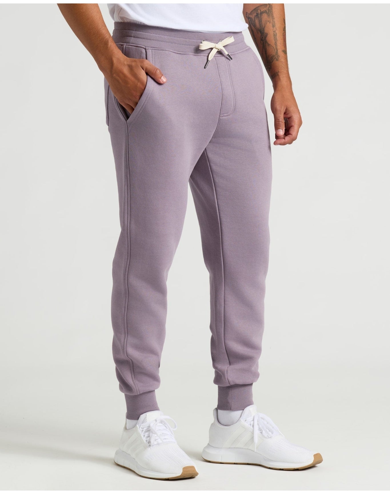 Fleece French Terry Joggers | Thistle