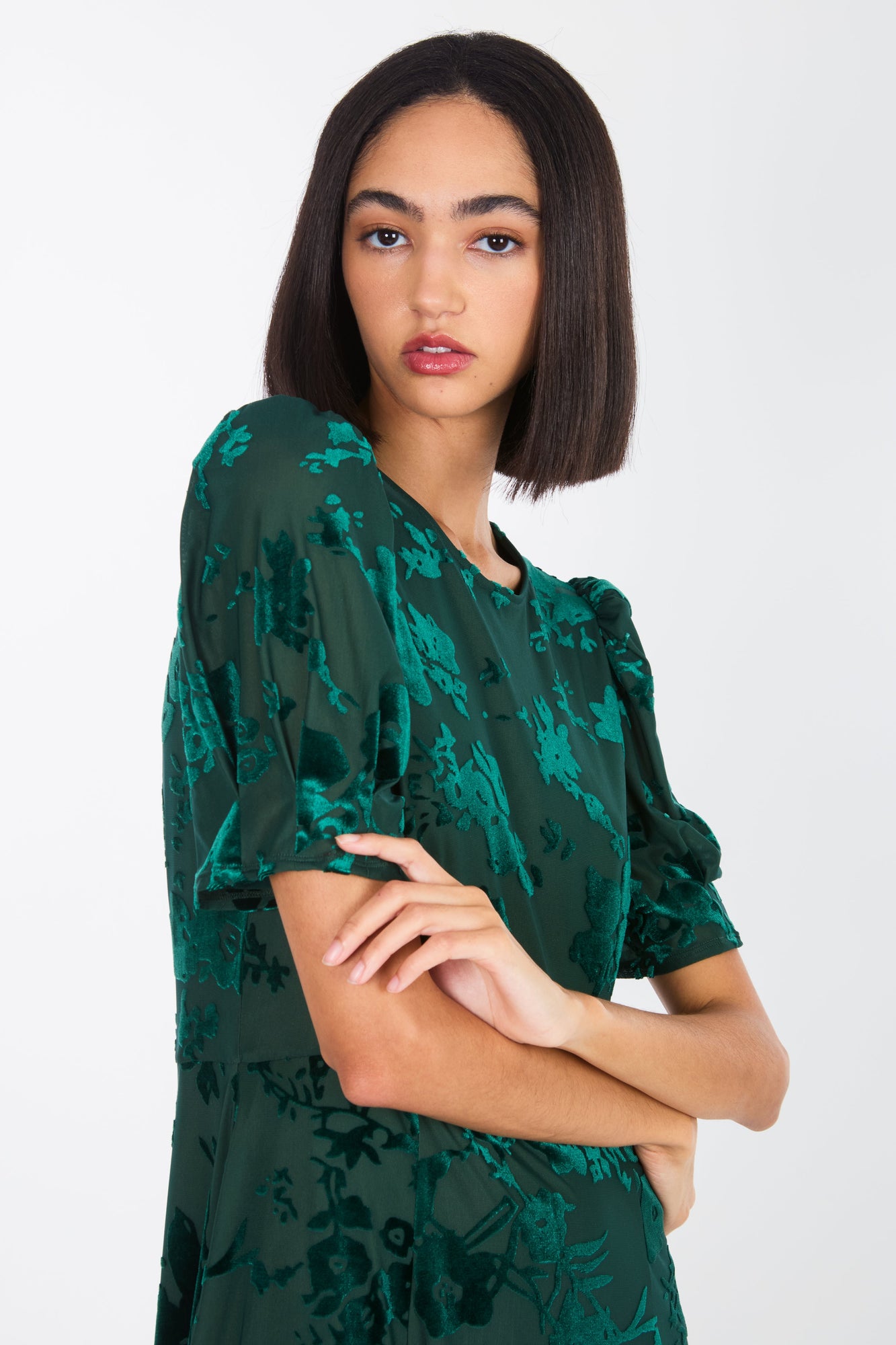 Fran Dress | Emerald