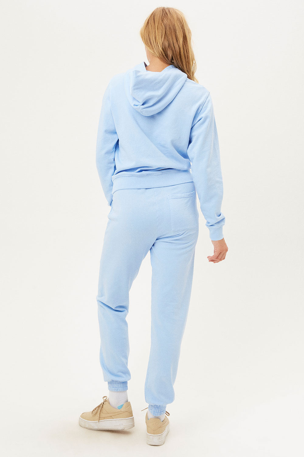 Aiden Chambray Oversized Hoodie
