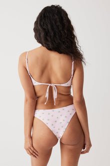 Dove reversible classic bikini bottom sweetheart stripe