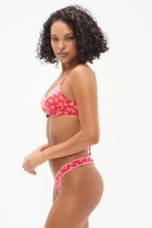 Full Moon Micro Bikini Bottom - Summer Flower