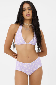 Harlow Terry Halter Bikini Top Luna