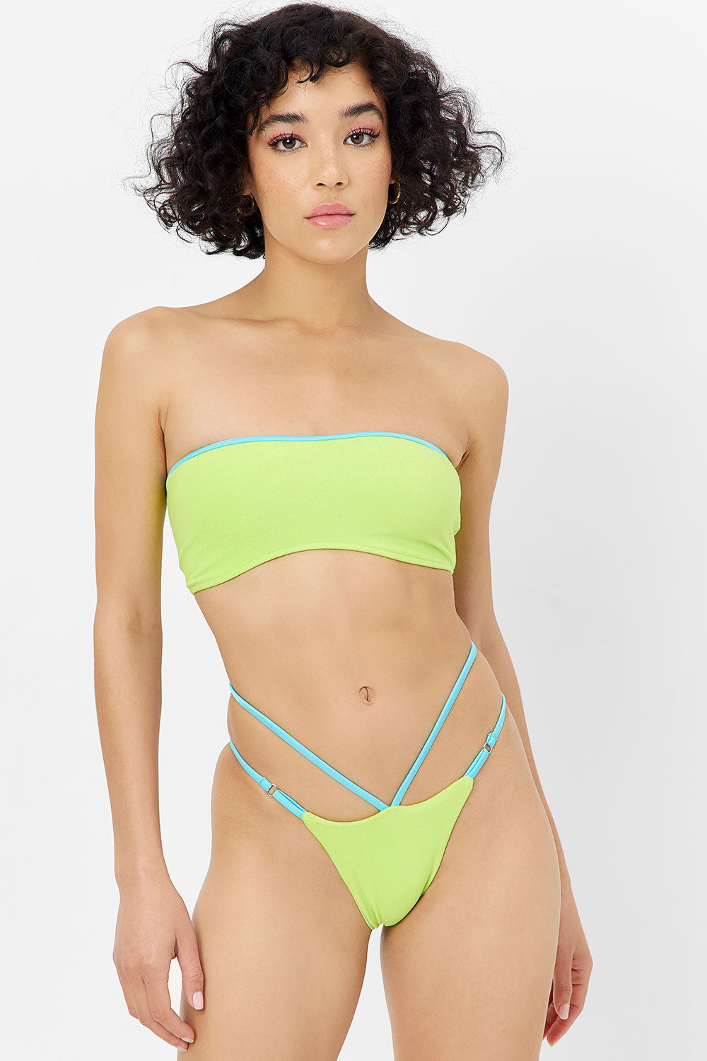 Jean Terry Bandeau Bikini Top Siren