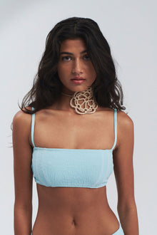 Kylee Bralette Bikini Top Cloud Burst