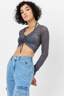 Lily Mesh Long Sleeve Shirt Galaxy