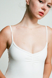 Meechie Terry Cutout Romper Snow