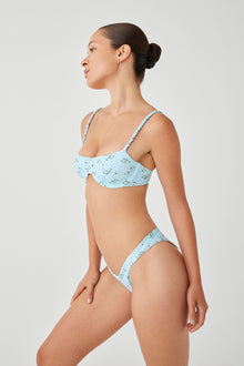 Pam Gingham Underwire Bikini Top Posie