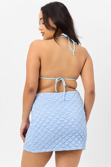 Windward Mini Skirt | Baby Blue