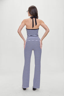 Bambi Striped Flare Pants Silhouette Stripe