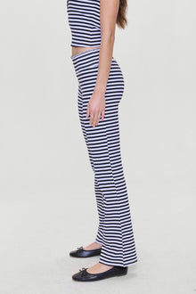 Bambi Striped Flare Pants Silhouette Stripe