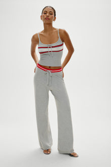 Barrymore Knit Pants - Mochi Stripe