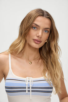 Barrymore Knit Tank Top in Hampton Stripe