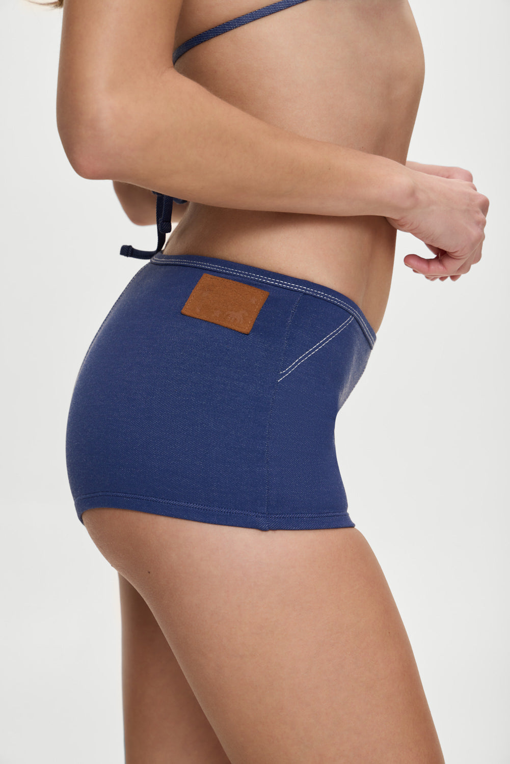 x BELLA HADID Caster Boy Shorts Summer Denim