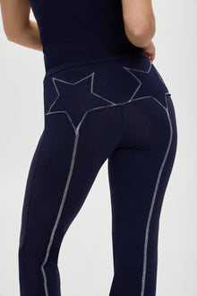 BELLA HADID Dreamer Flare Pants Lone Star Blue