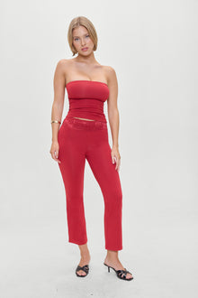 Holloway Low Rise Capri Pants Pepper