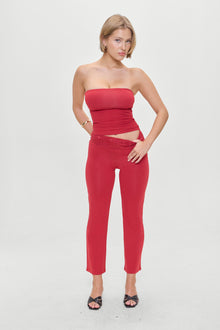 Holloway Low Rise Capri Pants Pepper