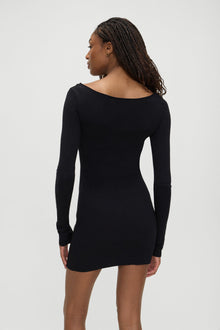 Luca Knit Mini Dress Black