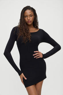 Luca Knit Mini Dress Black