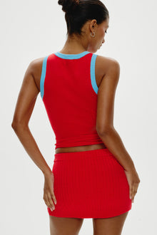 Marialla Mini Skort - Cherry