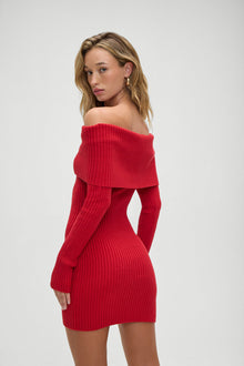 Midnight Knit Dress Heartstrings