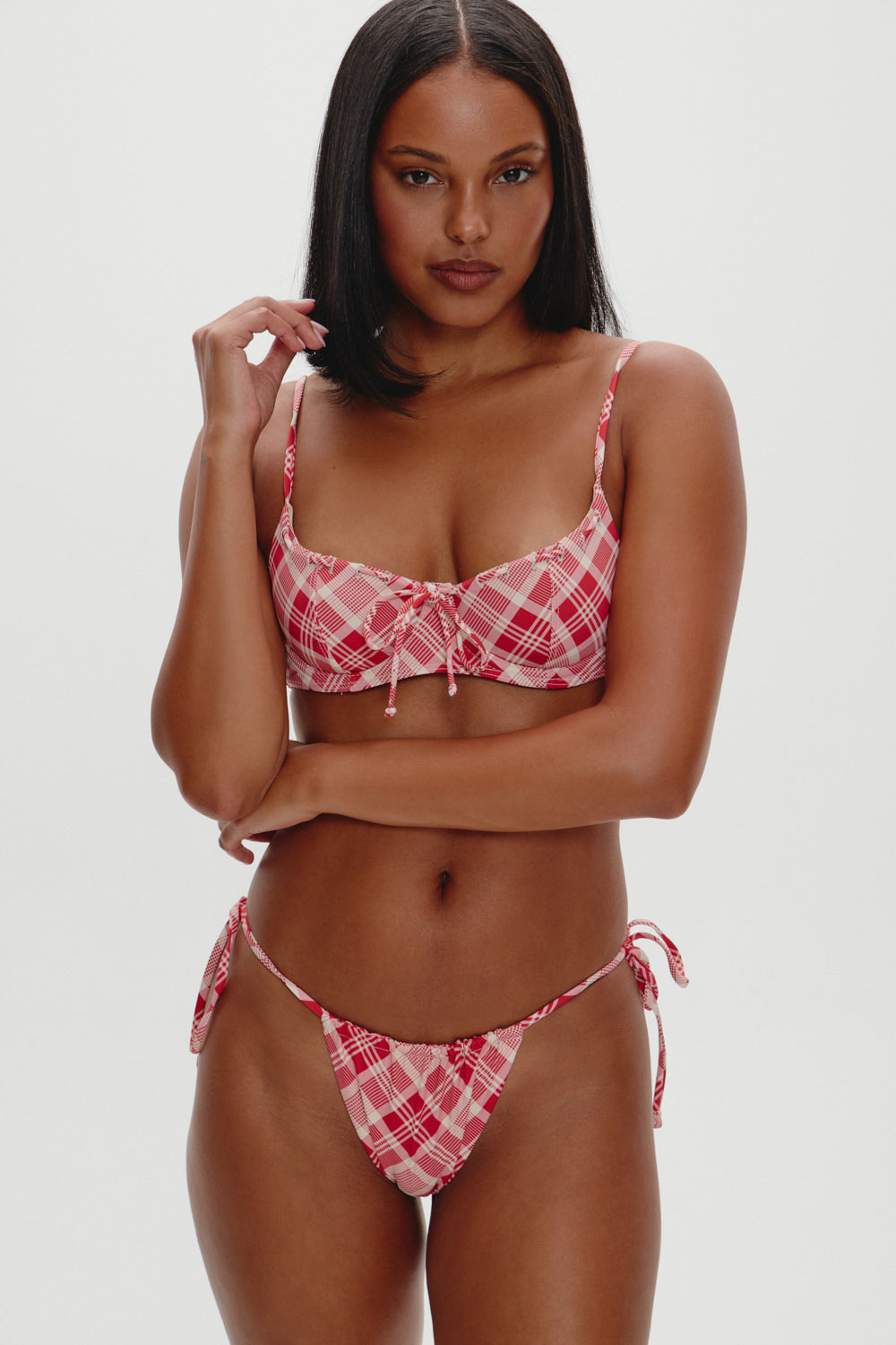 x BELLA HADID Tia Skimpy Bikini Bottom - Lover's Lane