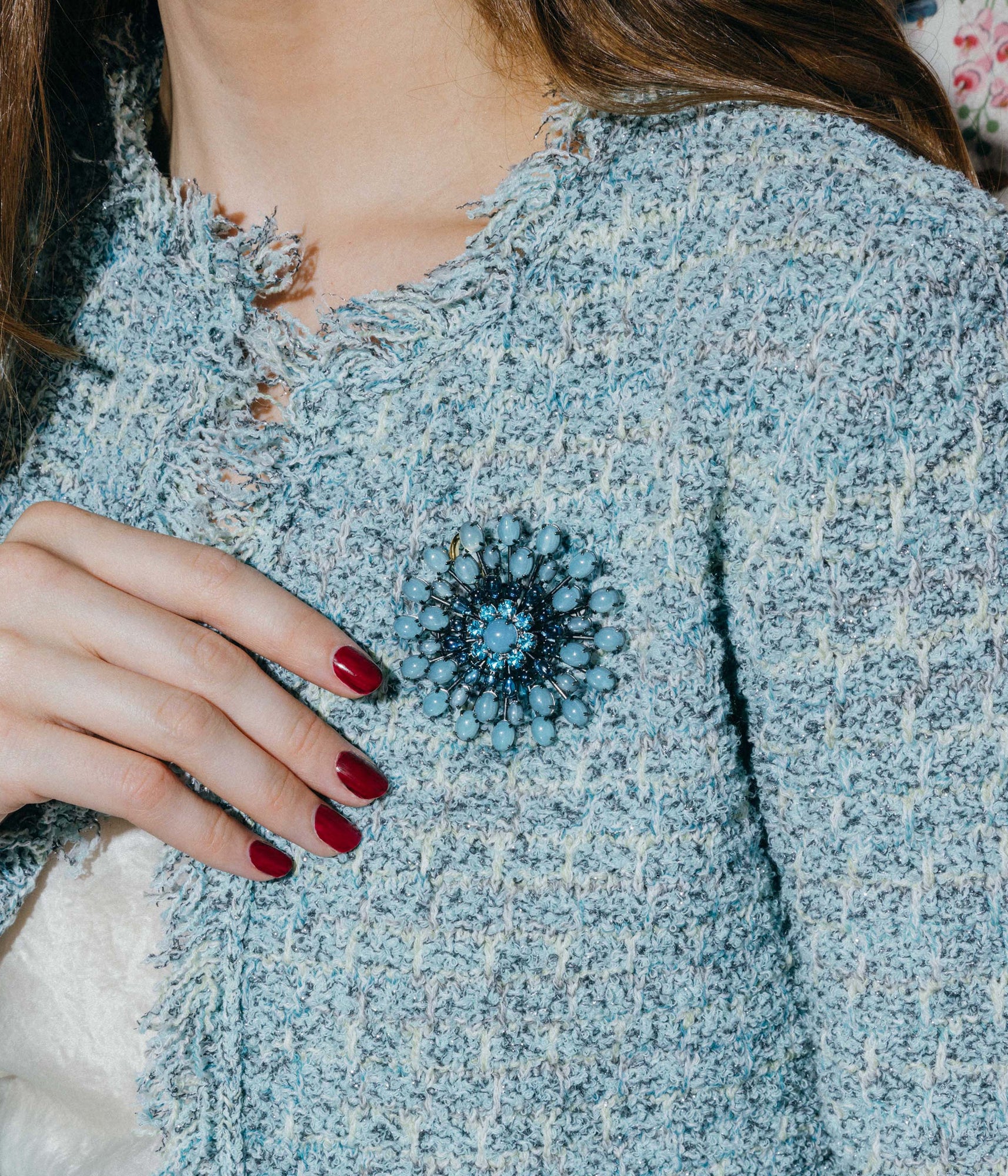 Frostine Brooch / Pendant - Loren Hope