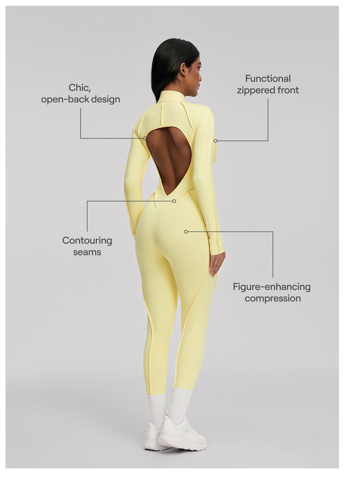 Full-Length Catsuit | Lemon Meringue