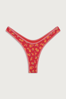 Full Moon Micro Bikini Bottom - Summer Flower